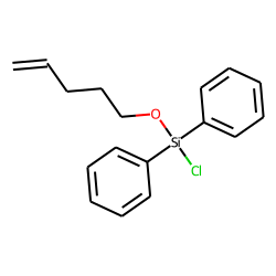 Silane, chlorodiphenyl(pent-4-en-1-yloxy)-