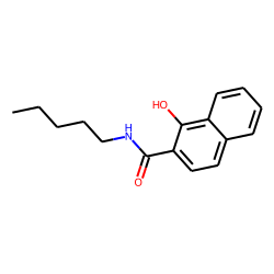 1-Hydroxy-2-(n-n-amyl) naphthamide