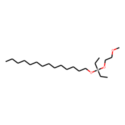 Silane, diethyl(2-methoxyethoxy)tetradecyloxy-