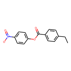 4-Ethylbenzoic acid, 4-nitrophenyl ester