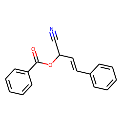 3-Butenenitrile, 2-(benzoyloxy)-4-phenyl-