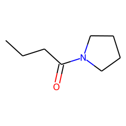 Pyrrolidine, 1-(1-oxobutyl)-