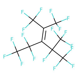1,1,1,4,5,5,5-heptafluoro-3-(pentafluoroethyl)-2,4-bis(trifluoromethyl)pent-2-ene