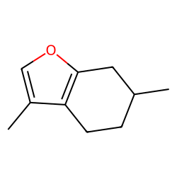 Benzofuran, 4,5,6,7-tetrahydro-3,6-dimethyl-