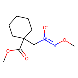1-Methoxycarbonyl(cyclohexyl)methyl-2-methoxydiazen-1-oxide