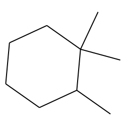 Cyclohexane, 1,1,2-trimethyl-