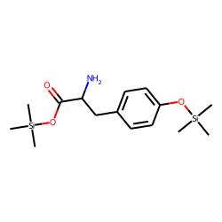 Tyrosine, O-trimethylsilyl-, trimethylsilyl ester