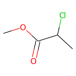Propanoic acid, 2-chloro-, methyl ester