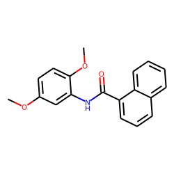 1-Naphthalenecarboxamide, N-(2,5-dimethoxyphenyl)-