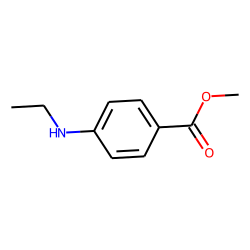 Benzoic acid, 4-(ethylamino)-, methyl ester