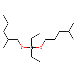 Silane, diethylisohexyloxy(2-methylpentyloxy)-