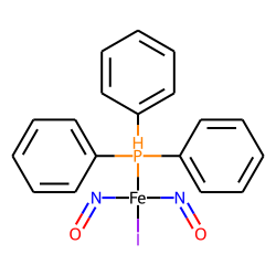 Triphenylphosphineiron dinitrosyl iodide
