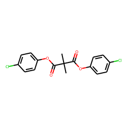 Dimethylmalonic acid, di(4-chlorophenyl) ester