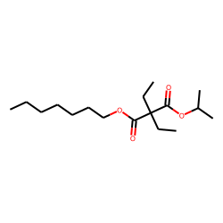 Diethylmalonic acid, heptyl isopropyl ester