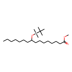 9-Hydroxy-palmitic acid, methyl ester, tBDMS ether