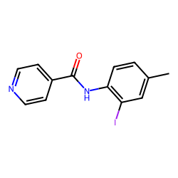 Isonicotinamide, n-(2-iodo-4-methylphenyl)-