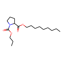 d-Proline, n-propoxycarbonyl-, nonyl ester