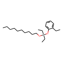 Silane, diethyldecyloxy(2-ethylphenoxy)-