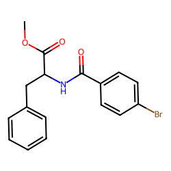 L-Phenylalanine, N-(4-bromobenzoyl)-, methyl ester