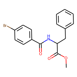 l-Phenylalanine, N-(4-bromobenzoyl)-, methyl ester