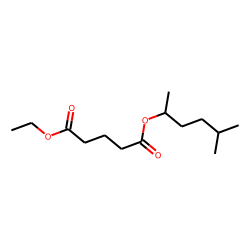 Glutaric acid, ethyl 5-methylhex-2-yl ester