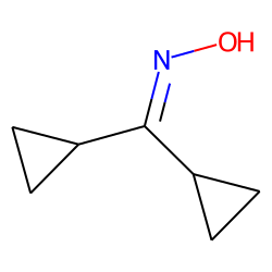 Dicyclopropyl ketoxime