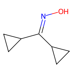 METHANONE, DICYCLOPROPYL-, OXIME