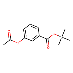 Benzoic acid, 3-acetyloxy-, trimethylsilyl ester