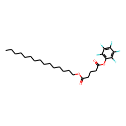 Glutaric acid, pentadecyl pentafluorophenyl ester