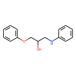 2-Propanol, 1-phenoxy-3-(phenylamino)-