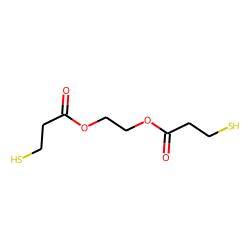 Propionic acid, 3-mercapto-, ethylene ester