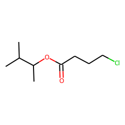 4-Chlorobutyric acid, 3-methylbutyl-2 ester