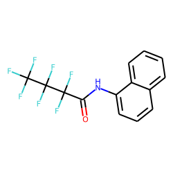 Butanamide, N-(1-naphthyl)-2,2,3,3,4,4,4-heptafluoro-