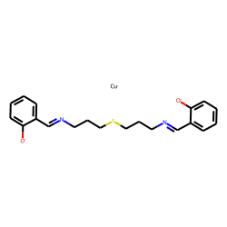 Copper,[[2,2'-thiobis(3,1-propanediylnitrilomethylidyne)]bis[phenolato]](2-)-N,N',O,O']-,(SP-4-2)-
