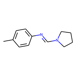 Methanimine, 1-(1-pyrrolidinyl), N-(4-methylphenyl)