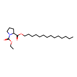 D-Proline, N-ethoxycarbonyl-, tetradecyl ester