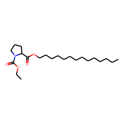 d-Proline, N-ethoxycarbonyl-, tetradecyl ester