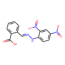 2-((E)-[(2,4-dinitrophenyl)hydrazono]methyl)benzoic acid