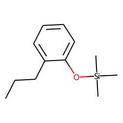 2-Propylphenol, trimethylsilyl ether