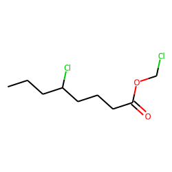 Chloromethyl 5-chloro-octanoate