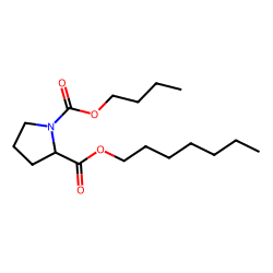 D-Proline, N-butoxycarbonyl-, heptyl ester
