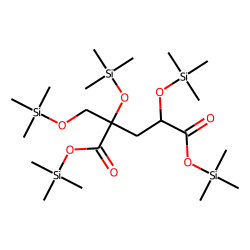 3-Deoxy-2-C-hydroxymethyl-erythro-pentaric acid, TMS