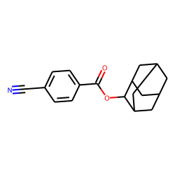 4-Cyanobenzoic acid, 2-adamantyl ester