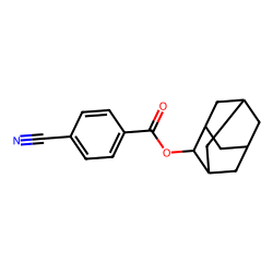 4-cyanobenzoic acid, 2-adamantyl ester