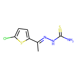 5-Chloro-2-thienyl methyl ketone thiosemicarbazone