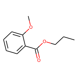 Benzoic acid, 2-methoxy-, propyl ester