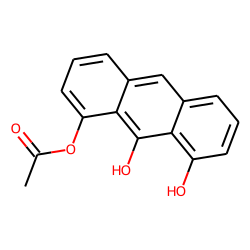 Anthracene, 1-acetoxy-8,9-dihydroxy-