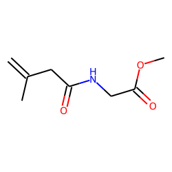 Methacrylglycine, methyl ester