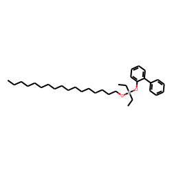 Silane, diethylheptadecyloxy(2-phenylphenoxy)-