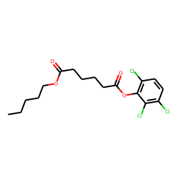 Adipic acid, pentyl 2,3,6-trichlorophenyl ester